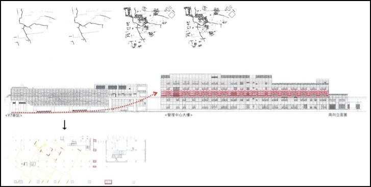 (捷運新北新北環狀線立面概想，來源：都市設計審議報告書)