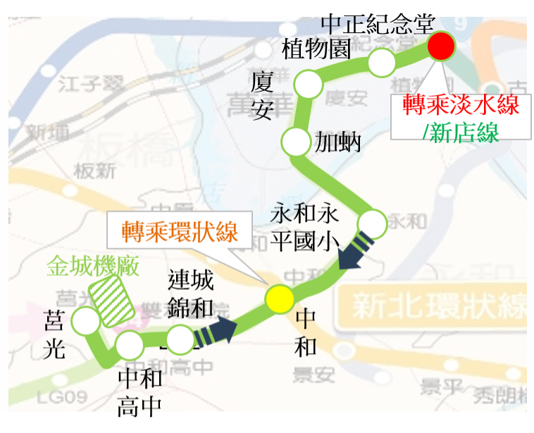 ▲圖說：潛盾機分別從永和永平國小站及連城錦和站發出往中和站掘進