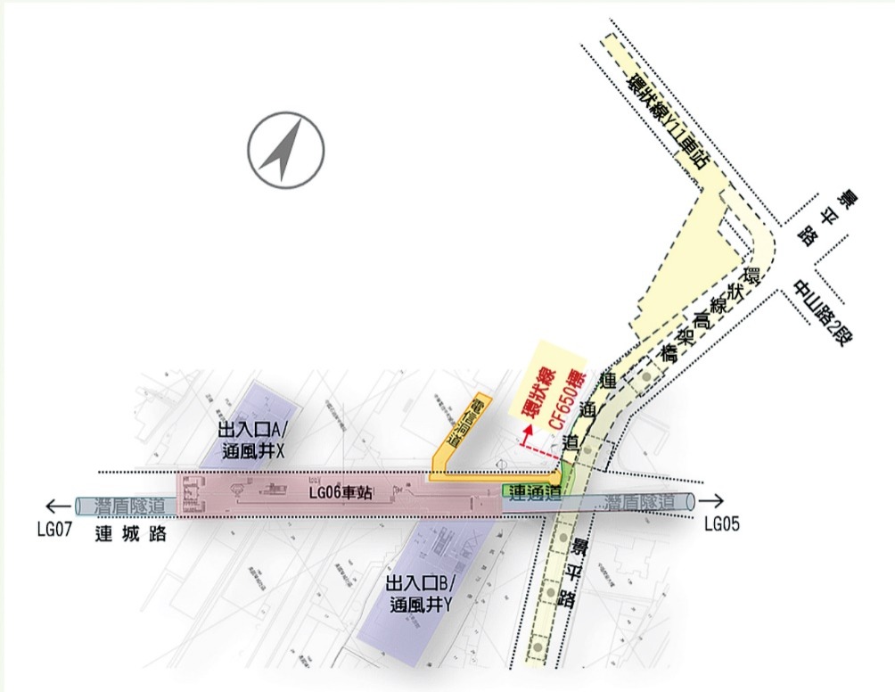 來源：捷運萬大線CQ861標-LG06站土建工程網站