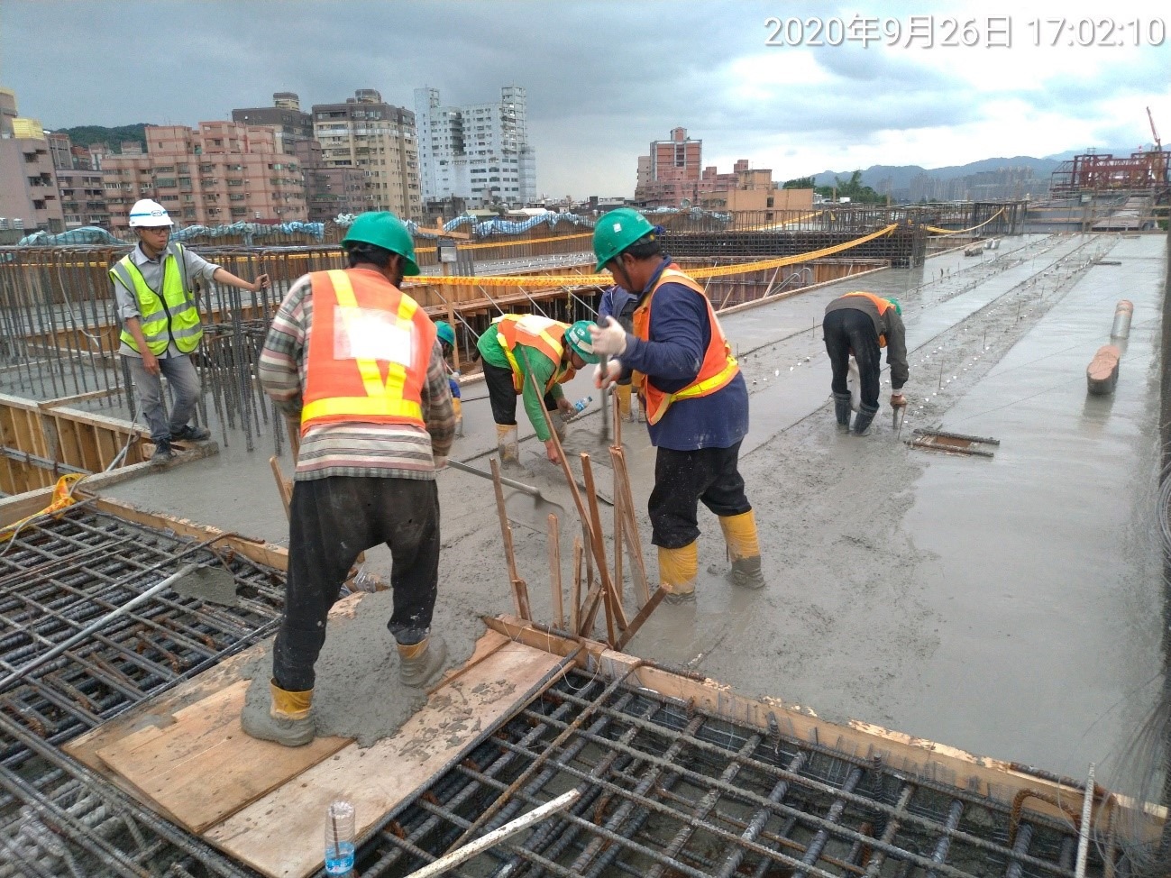 ▲圖說：混凝土澆置照片（來源：中興工程顧問股份有限公司）