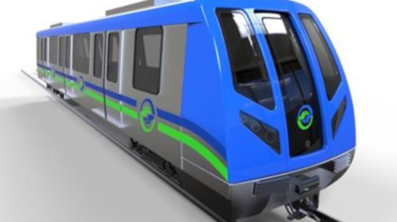 （圖說：萬大線列車「概念圖」）  圖片來源：Alstom