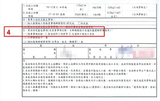 (安坑輕軌109年1月8日監工日報表)