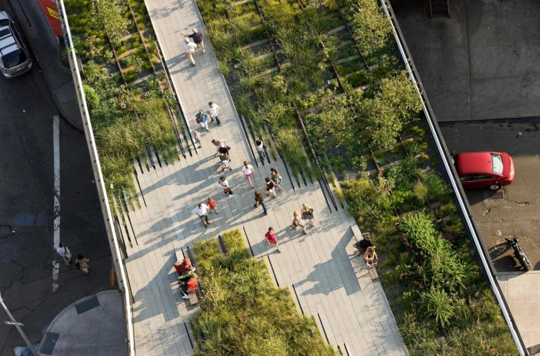 ▲HIGH line park 現況照片（來源：HIGH LINE）