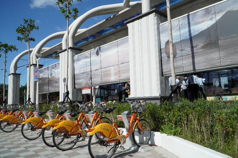 ▲圖說：捷運與捷運站外的YouBike等非傳統運具皆屬於綠色交通的範疇