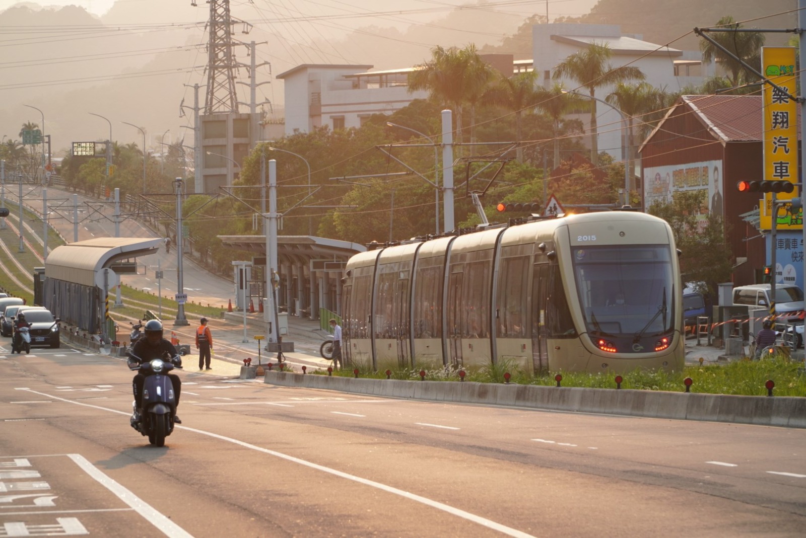 列車進場就可以開始開了嗎？